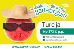 Saules pilna atpūta par super cenu